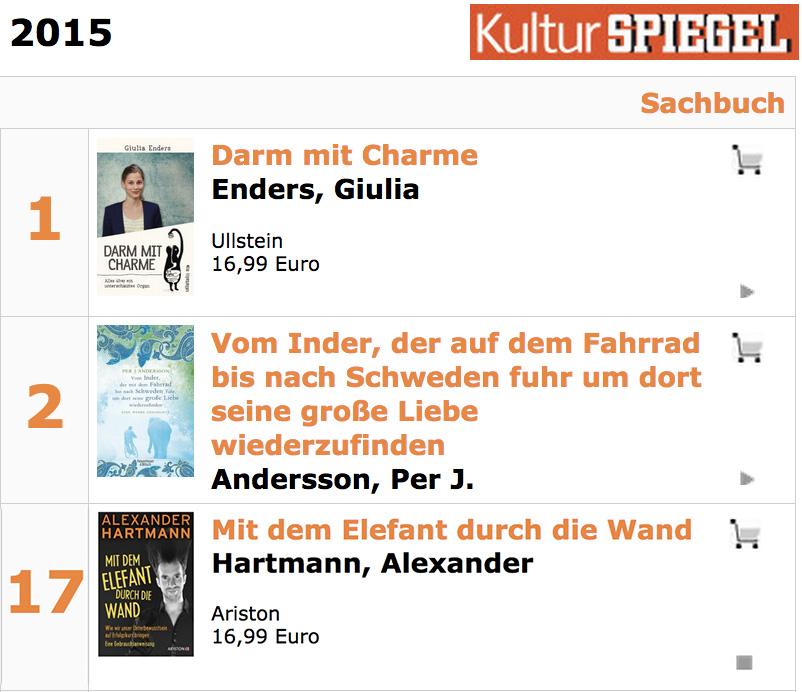 AH Spiegel bestseller